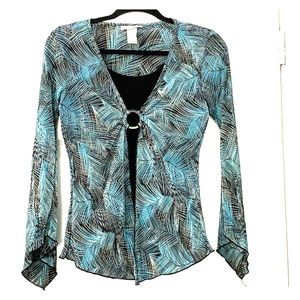 Printed blouse